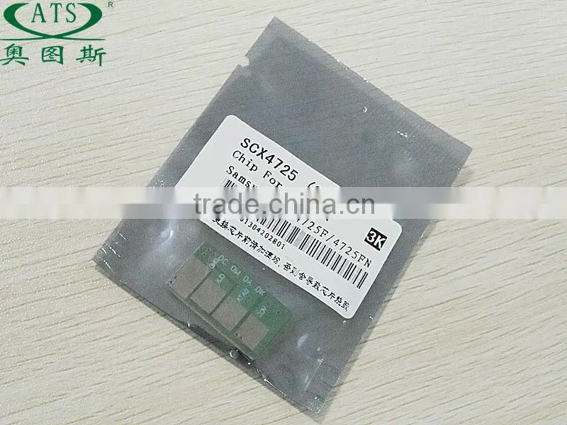 laser printer spare part reset toner cartridge chip compatible for SAMSUNG SCX-D4725A /SCX4725/ SCX 4725/ D4725A