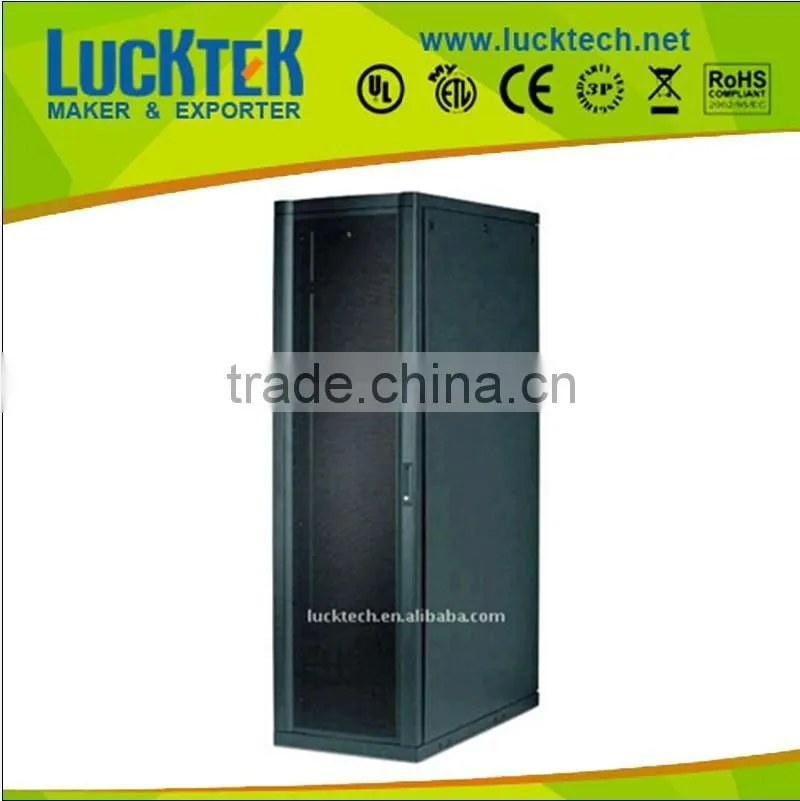 Nine-folded profiled server computer cabinet