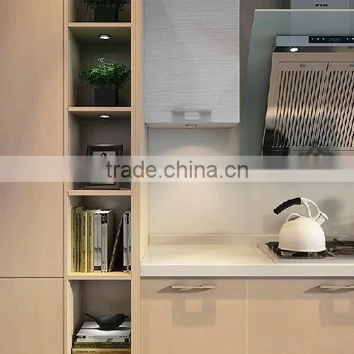 New design modern kitchen cabinet with PVC/UV/glossy