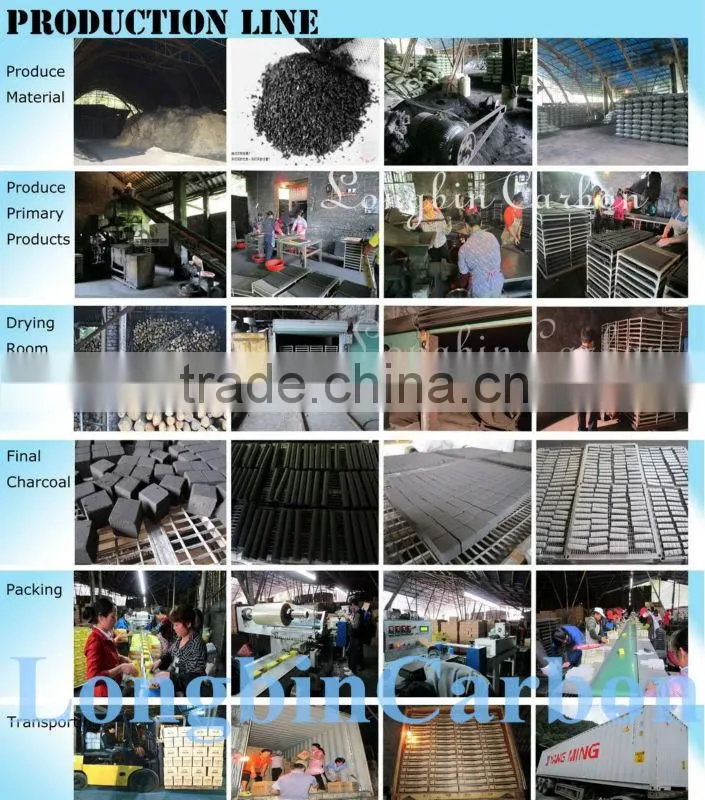 High quality bamboo shisha charcoal