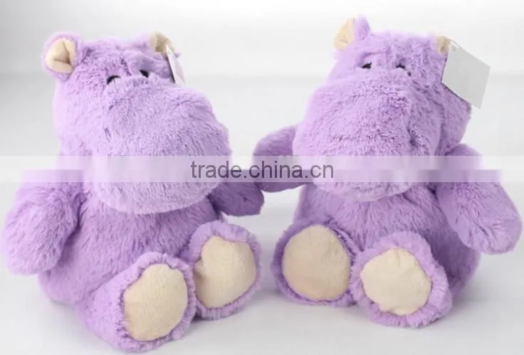 New design birthday gift- innovative lavender hippo plush toys