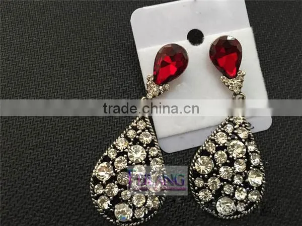 Drop Jewelry Earrings Hypoallergenic Earrings Diamond Crystal Earrings