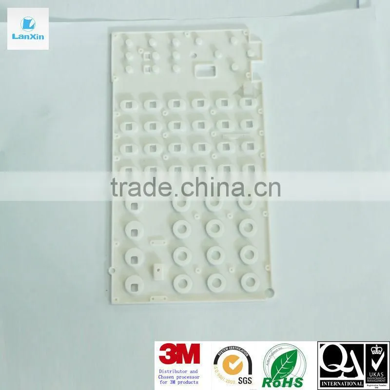 Custom silicon keypad for machine