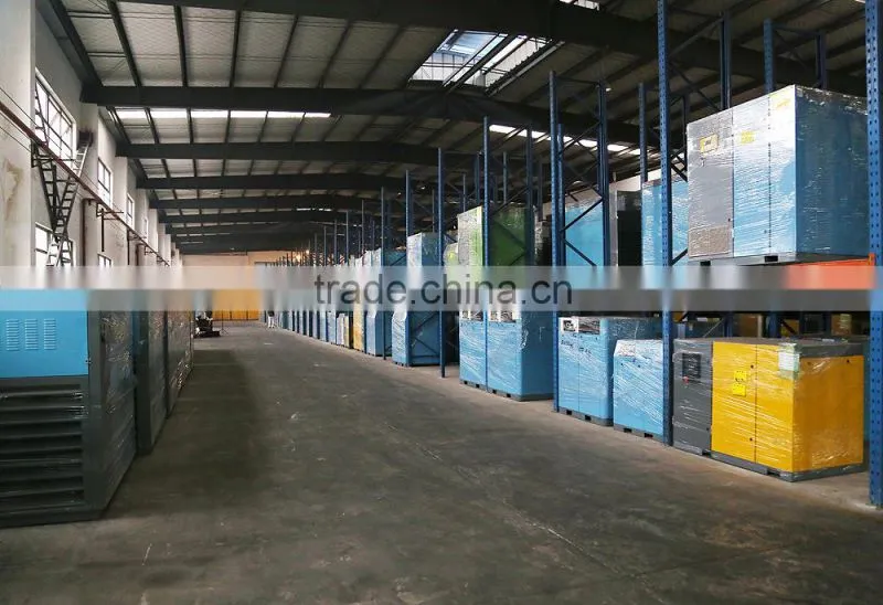 air cooling stationary screw air compressor