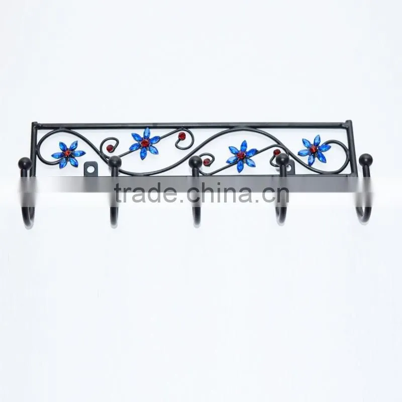 Beautiful Fashion Wholesale Curtain Wall Mount Hook, Metal Wall Hook Coat Hook
