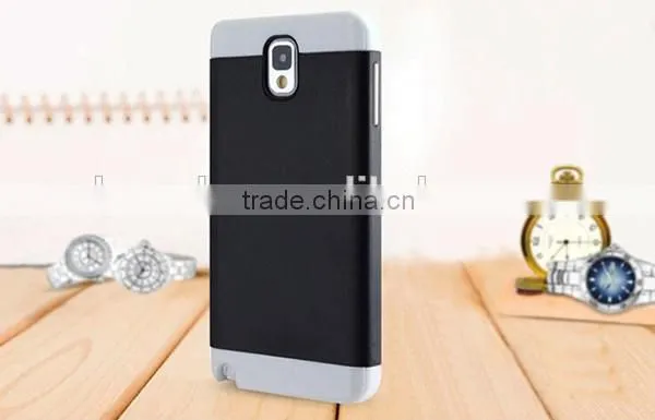 New fashion simple style customized silicone rubber phone cover for samsung galaxy note 3