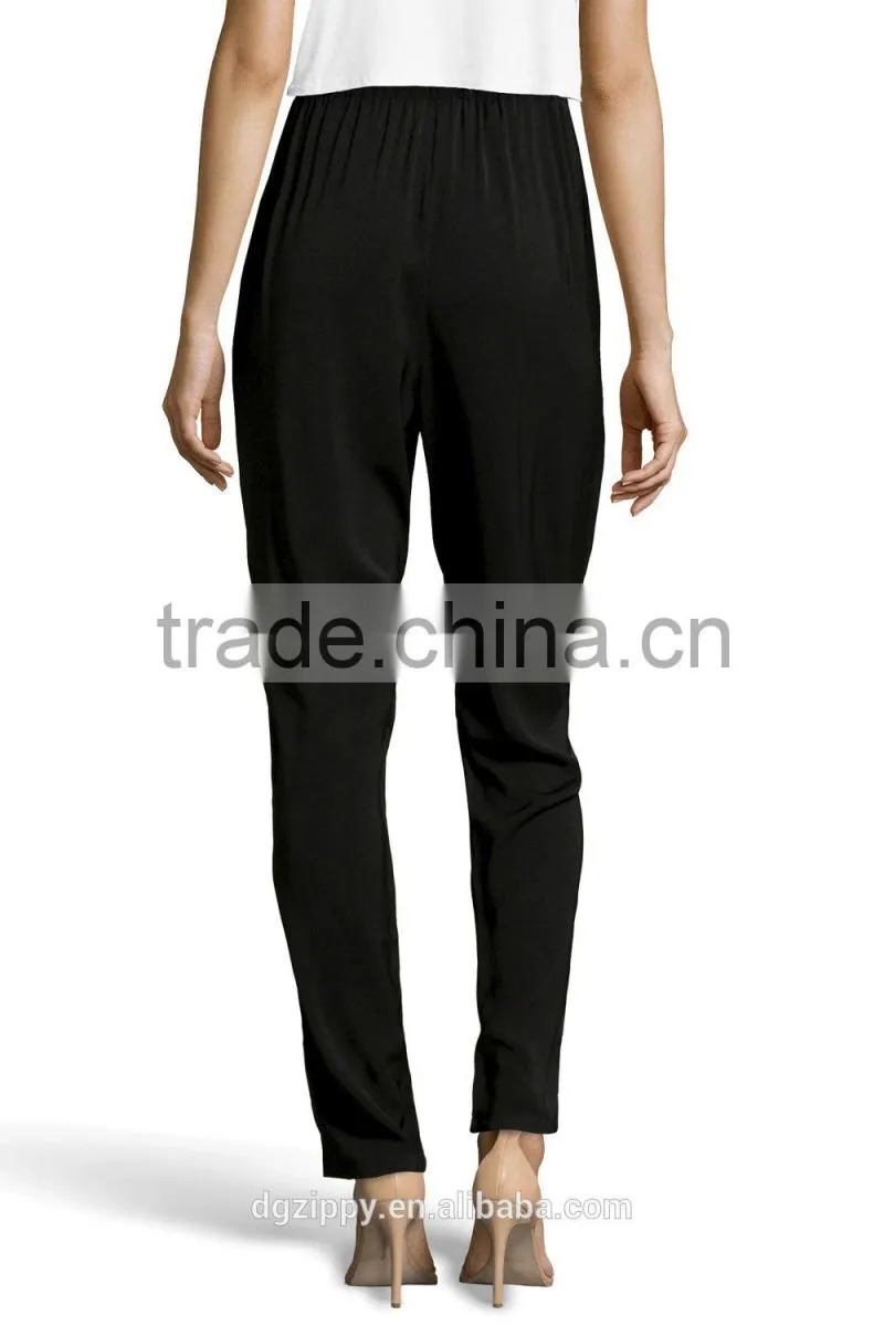 New Arrival Sexy Women Boutique Elasticated Waist Tailored Pants