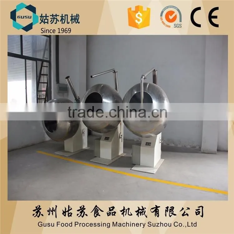 commercial chocolate multi function coating machine
