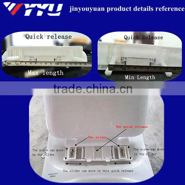 042F round shape plastic fancy toilet seat cover