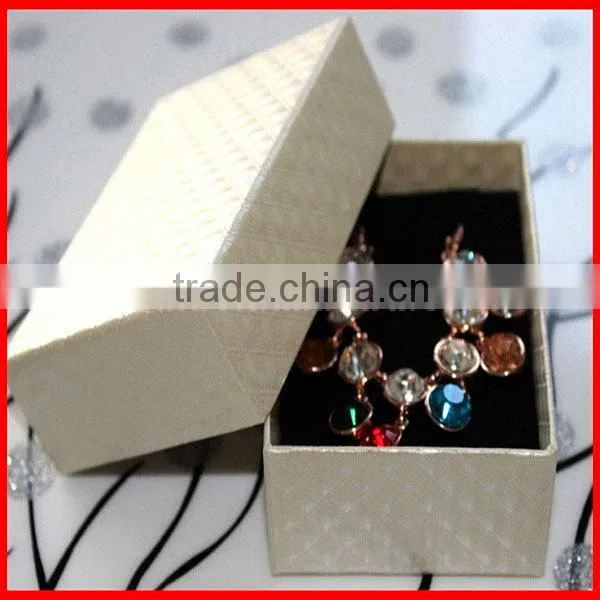 Decorative High Quality Cardboard Jewelry Storage Boxes