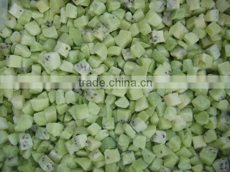 IQF frozen kiwi diced with good quality for sale