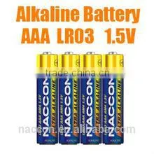 hot selling aaa lr03 am4 alkaline battery dry battery with low price as