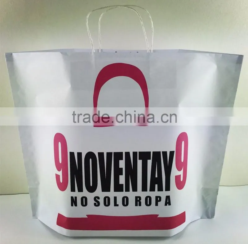 New paper bag for retailing clothes~ 2016 new style~best price&quality