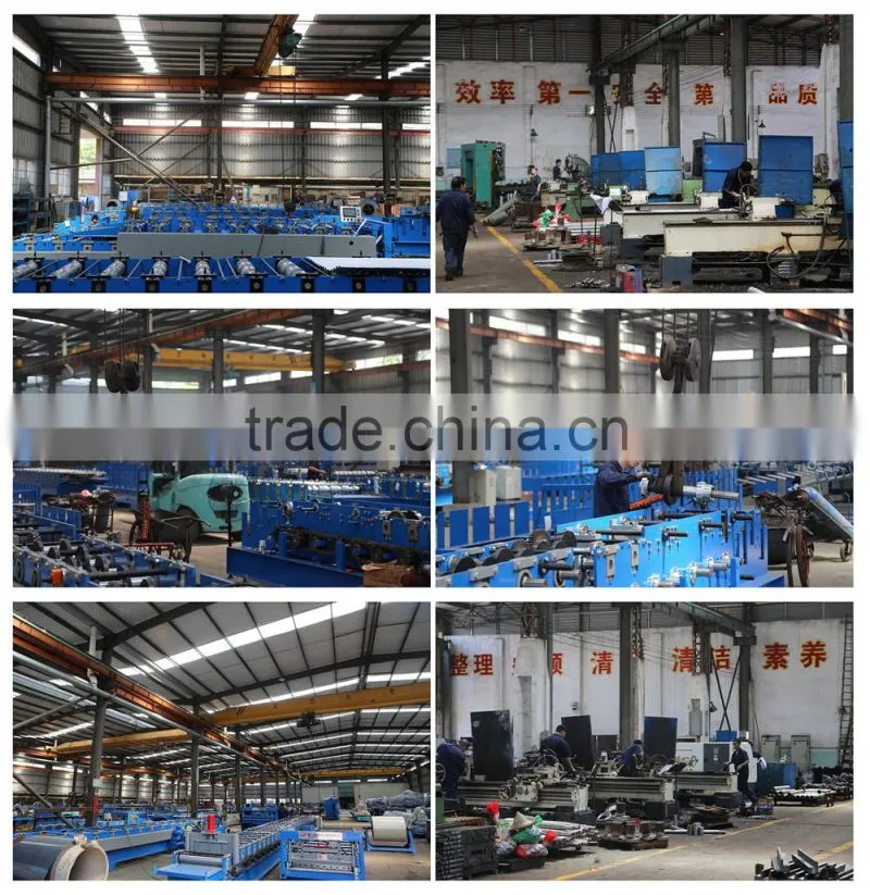 Metal Roof Ridge Cap Roll Forming Machine