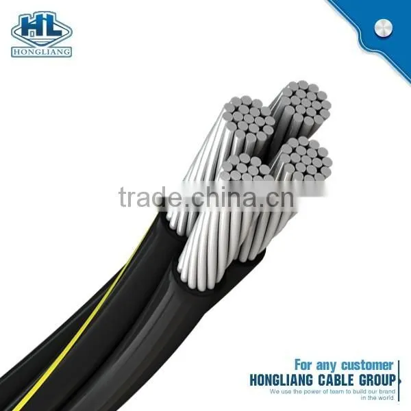 0.6/1KV pvc insulated LV Overhead cable ABC cable