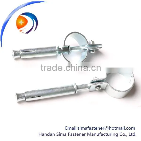 Expansion Pipe clamps with bolt