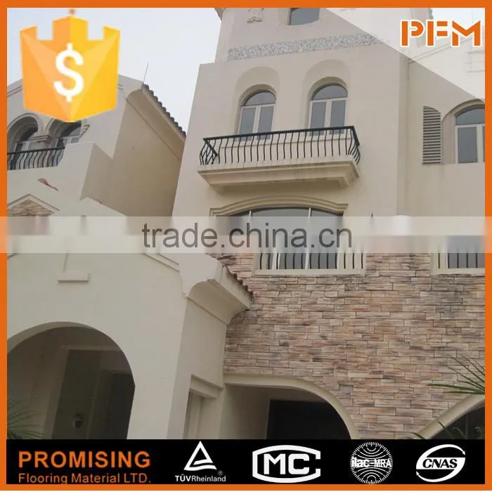 PFM slate wall cladding decoration stone paneling / slate wall cladding panel
