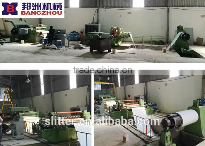 1x650 simple hydraulic slitting winding machine