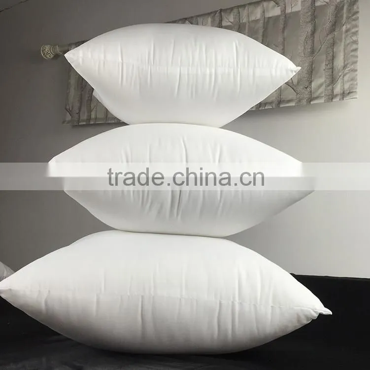 Nonwoven and brush fabric cushion insert pillow inner cushion core pillow filling with pp cotton,batting,buckweat