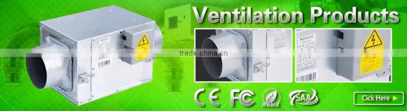 indoor greenhouse inline fan kits