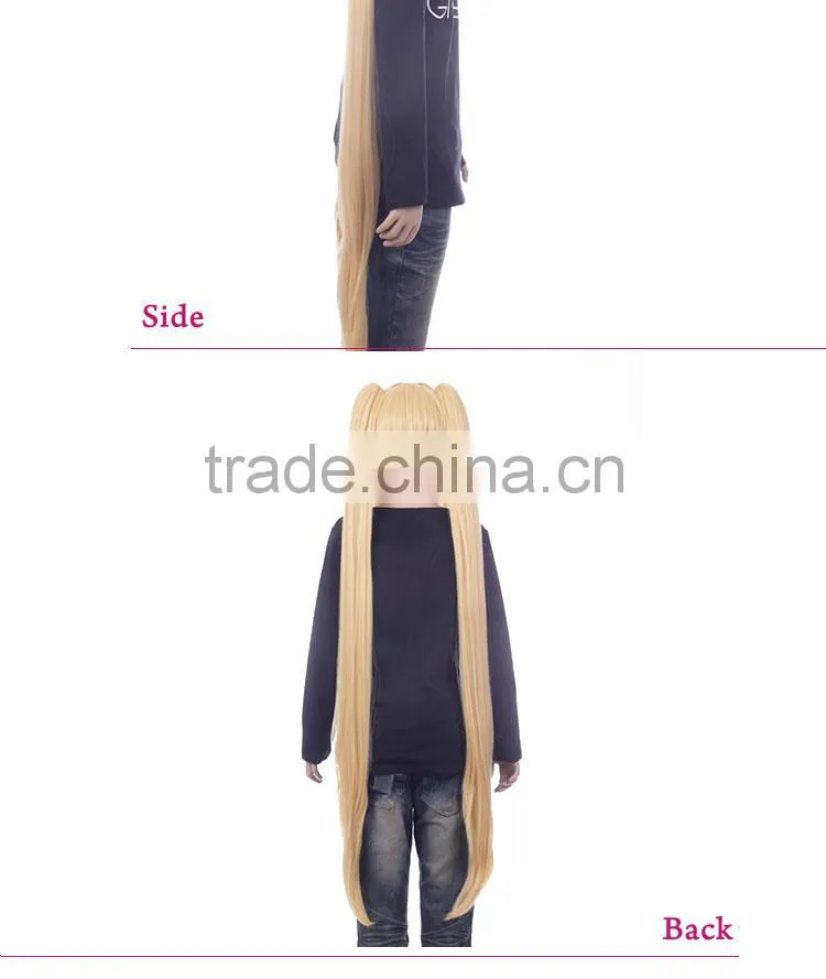 New Stock Synthetic sailor moon cosplay wig