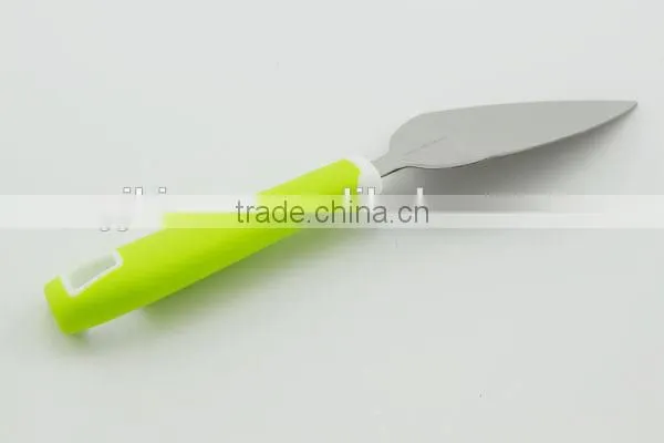 Plastic handle cake tools pancake turner like a leaf