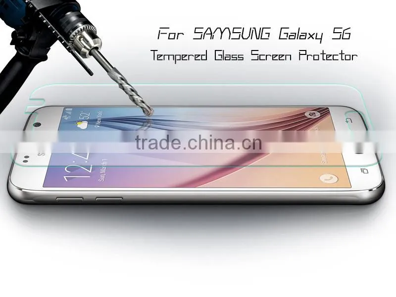 OPULA screen protector factory 9h glass screen guard for samsung s6
