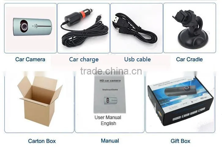 OEM Support SQ Motion Detection Dash Cam 1080p Dual Channel Car DVR With GPS Dual Channel