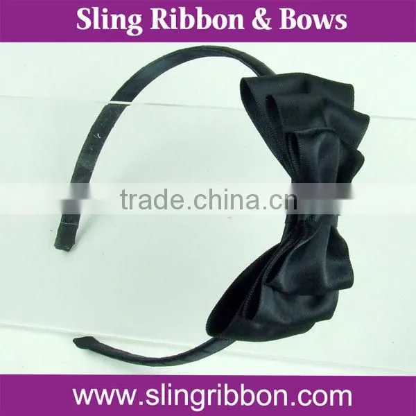 2015 Factory Wholesale Promotional Ribbon Headband For Girls