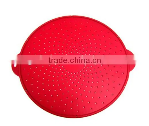 12.5 Inch Kitchen Food Grade Silicone Splatter Screen