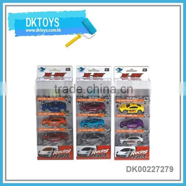 2016 hot selling 1:64 free wheel diecast car for kids