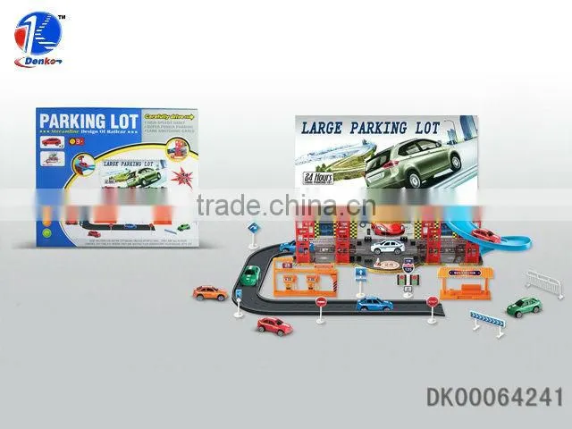 Super Garage Playset Unique Toys for Boys with Metal Die Cast Cars