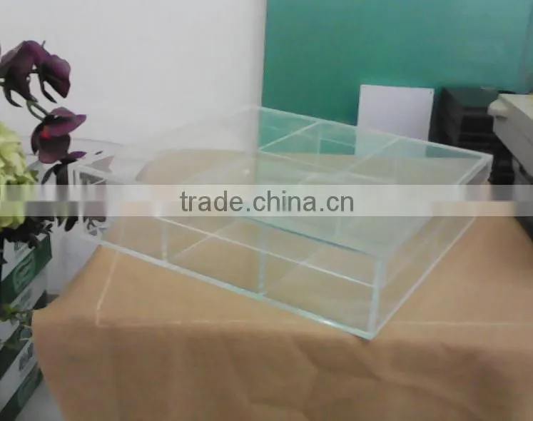 with lid clear acrylic box
