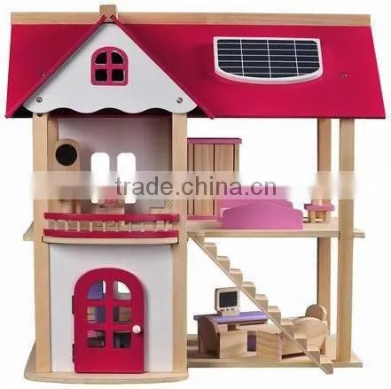 2013 Hotest Happy Family Doll House With Furniture