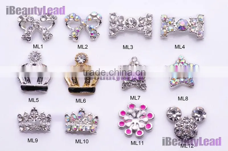 Art nail decoration fashional nail rhinestone metallic nail art products