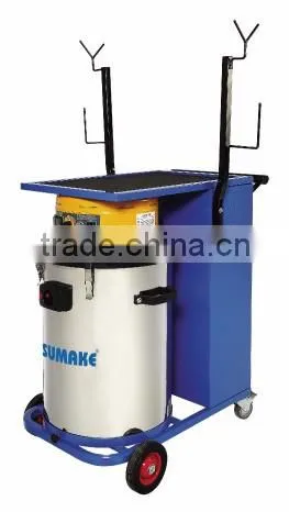 80L TRIPLE FILTER VACUUM CLEANER WITH IRON TROLLEY