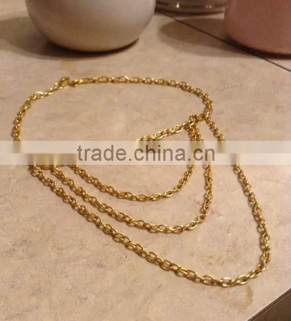 Fashion macrame gold new arm chain