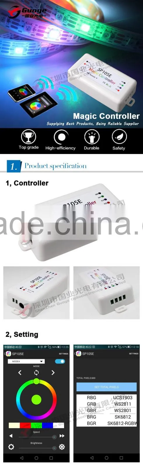 Shenzhen Manufacturer led light controller for led strip lighting price digital temperature controller