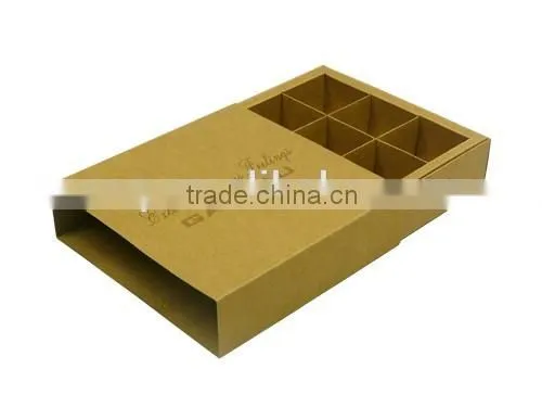 Good price for customized paper chocolate box packing
