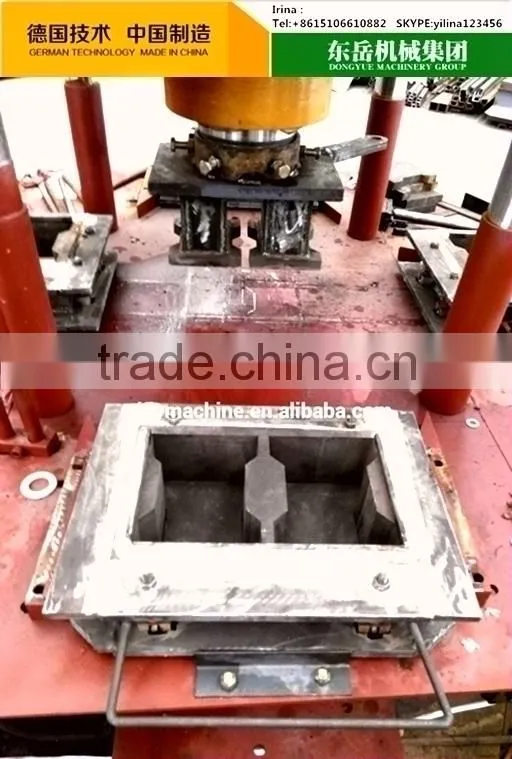 Customized hydraulic cylinder interlocking brick machine