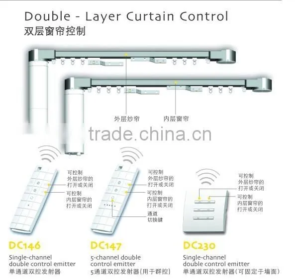 High Quality Curtain Motor Home Automatic Electric Curtain Motor