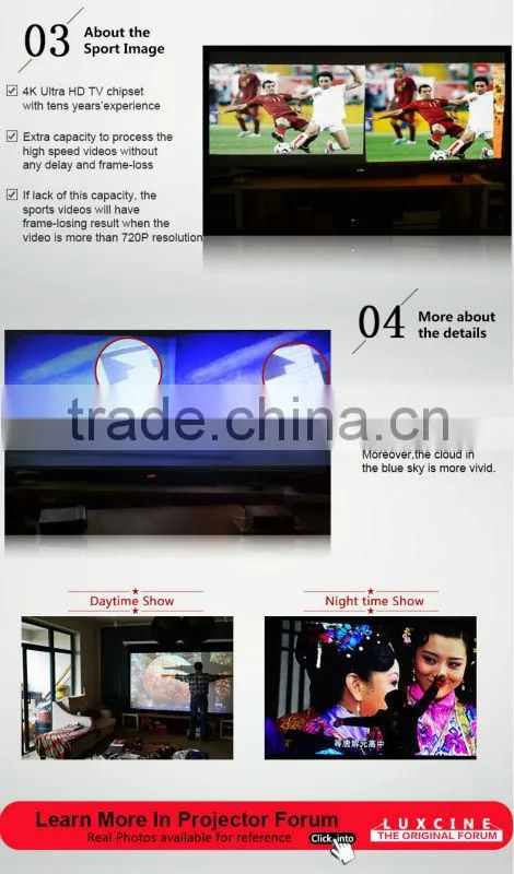 2014 New Wireless/Portable/Outdoor/Home/Mini LED 3D Projector