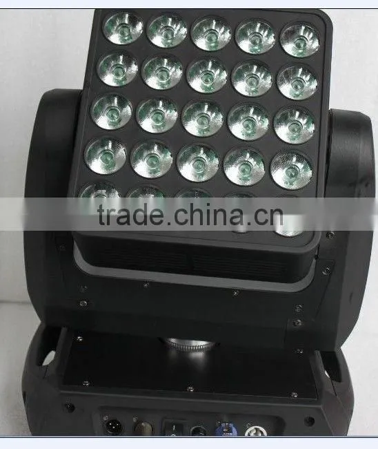 25pcs led matrix moving head light matrix beam led