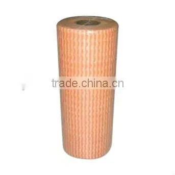Disposable spunlace nonwoven perforated wiping cleaning cloth Roll