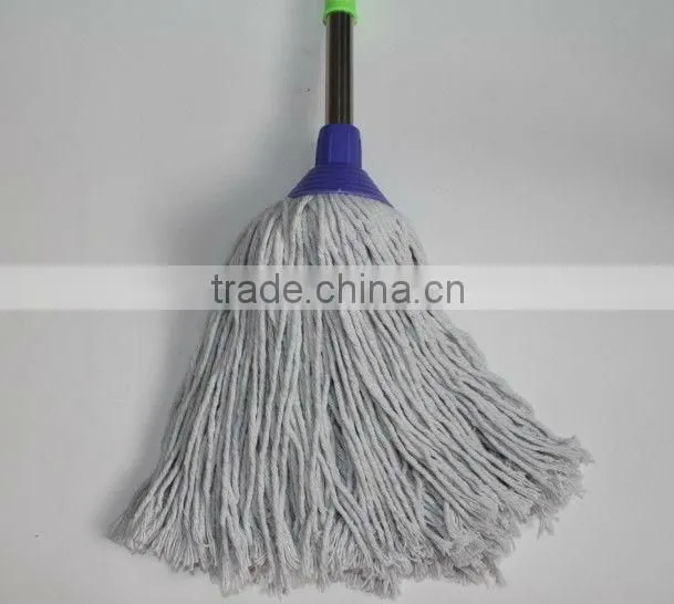Floor blue microfiber cotton mop head