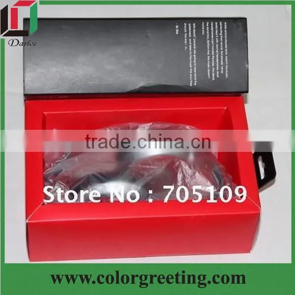 High quality supplier packaging box for headphone