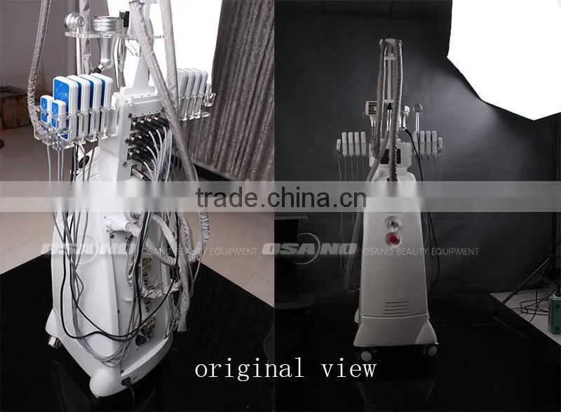 RF Vacuum Roller photon Sextupole Radio Frequency Ultrasonic Cavitation Liposuction ultrasonic facial machine