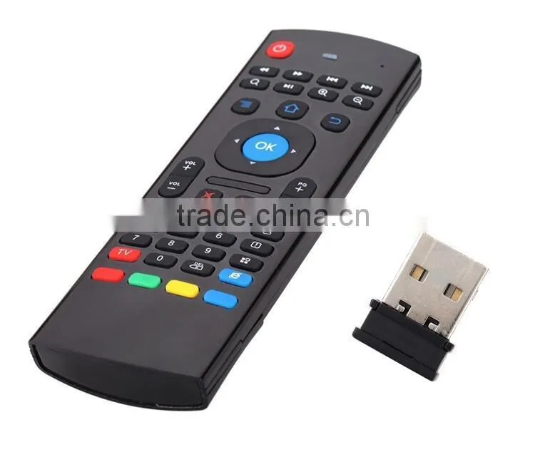 2.4Ghz Wireless Mini Keyboard MX3 Keyboard With IR Learning Mode Air Mouse Remote Control Keyboard For PC Laptop Android TV Box