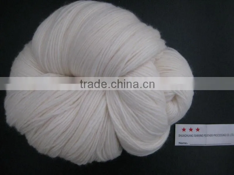 FRESH!!!100% merino chenille wool yarn, 8NM - 16NM,raw white/bleached white/dyed color