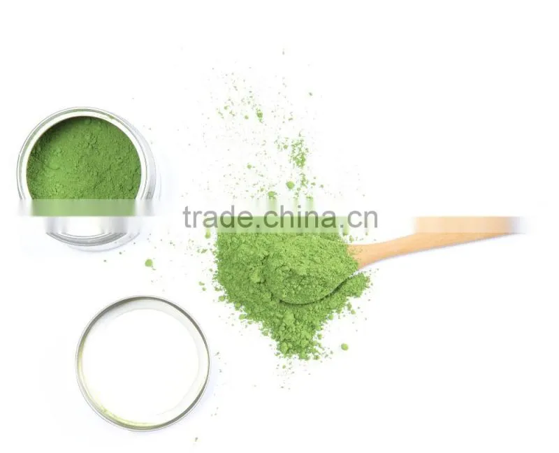 High Quality Organic Green Tea Powder 30g Tin Wholesale with logo printed